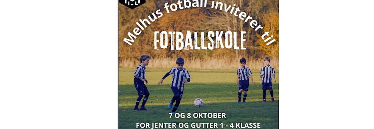 Fotballskole i høstferien